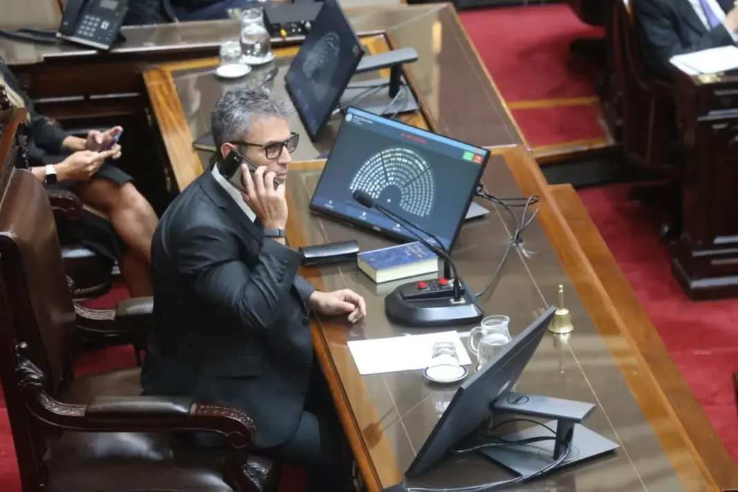 Sesión en la Cámara de Diputados