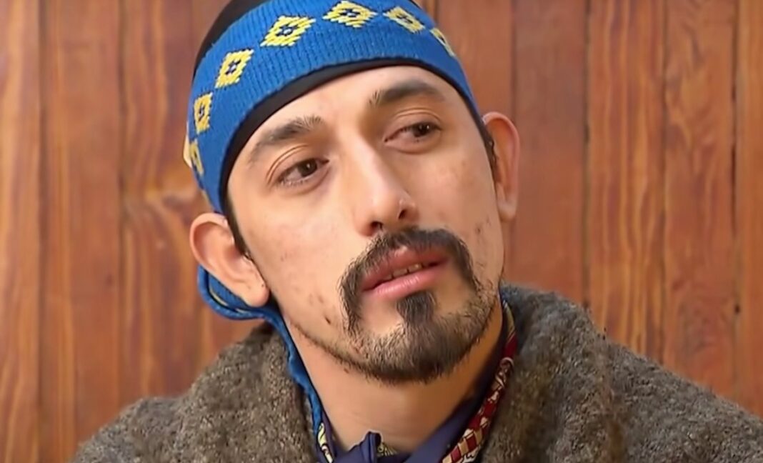 Facundo Jones Huala hablando desde prisión
