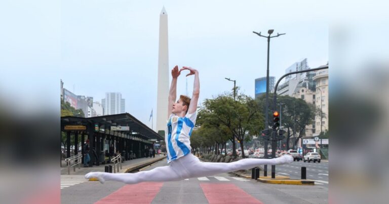 Guillermo Rolutti, bailarín cordobés de 20 años