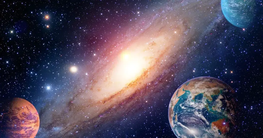 Representación del zodíaco con los signos y planetas, ilustración sobre astrología y horóscopo 2027