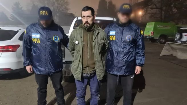 Facundo Jones Huala durante una audiencia judicial