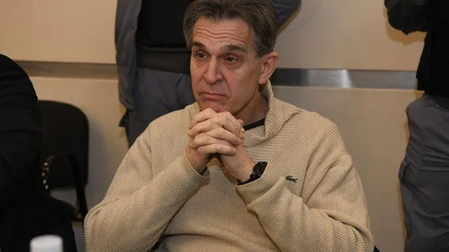 Aníbal Lotocki durante una audiencia judicial