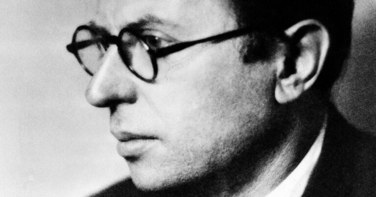 Jean-Paul Sartre, filósofo y escritor francés