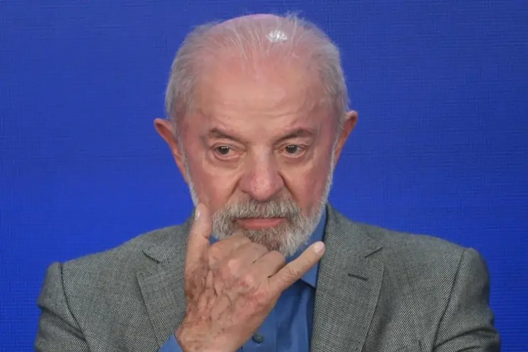 Luiz Inácio Lula da Silva, presidente de Brasil, durante un acto oficial