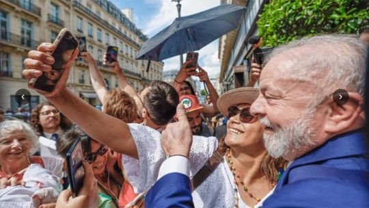 Luiz Inácio Lula da Silva durante el anuncio del paquete Prospera MEI en el Palacio de Planalto, Brasilia