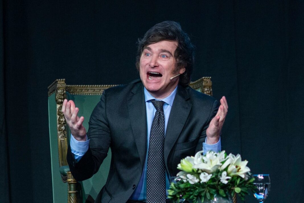 Javier Milei en una publicación en redes sociales