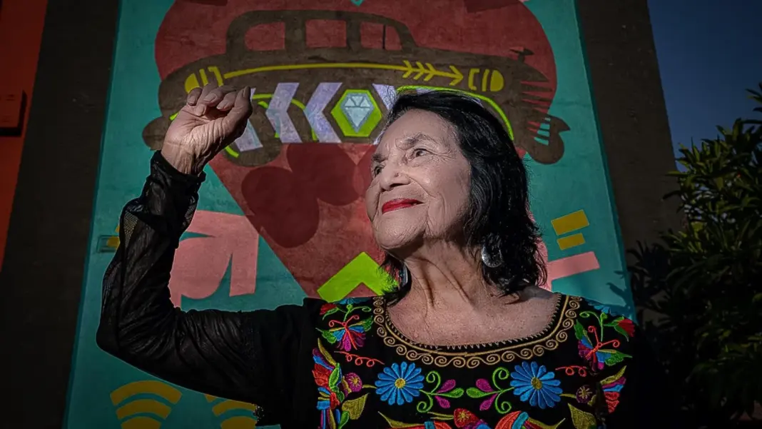 Dolores Huerta, cofundadora del sindicato United Farm Workers