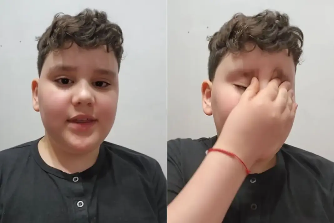 Toto, participante de MasterChef Junior, en el video donde pide que dejen de insultarlo en redes sociales