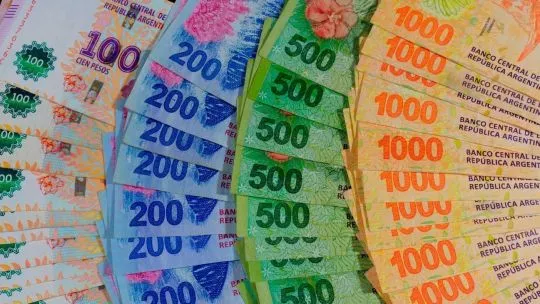 Gráfico del riesgo país argentino superando los 600 puntos básicos