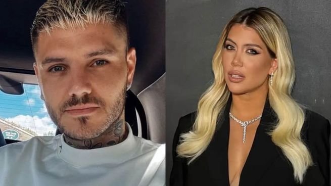 Wanda Nara y Mauro Icardi en una imagen de archivo